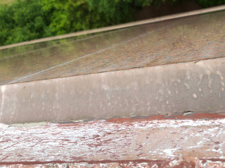 Roof Damaged Flashings