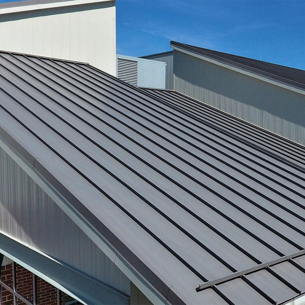 standing seam metal roofing